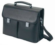 DICOTA ExecutiveLeather 15.4" černá - Laptop Bag