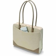 DICOTA LadyAllure - dámská brašna na notebook 15", béžová (beige), koskin, vnitřní rozměr 37x29x4.5c - Taška na notebook