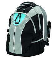DICOTA BacPac Campus Gray - batoh na notebook 15.4", šedo-černá (gray-black), nylon/polyester, vnitř - Laptop Backpack