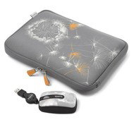 DICOTA Subnotebook Set Flower - Laptop Case
