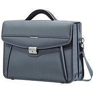 Samsonite Desklite Briefcase 2 Gussets 15.6'' Grey - Laptoptasche