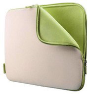 Belkin Sleeve 17" bílo-zelená - Taška na notebook