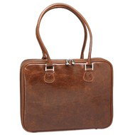 MANGO TANGO Distressed hnědá (brown) - Taška na notebook