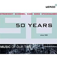 Igor Stravinsky: - 50 Years (Since 1962) - Music CD
