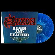 Saxon: Denim and Leather Ltd Clr - LP Record