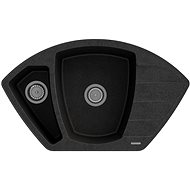 GRANISIL Zamora 910.10R Nero - Granite Sink
