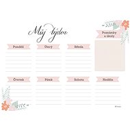 Graspo Weekly planner Romance, 29,7 × 21 cm - Desk Calendar