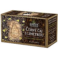 Grešík Valdemar Black tea with lime 20 × 2 g n. s. - Tea