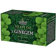 Grešík Valdemar Green tea with ginkgo 20 × 1,5 g n. s. - Tea