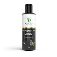 Eucalyptus and iris in almond oil 200ml - Bath oil