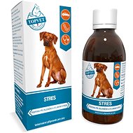 Topvet Stress Syrup 200 ml - Food Supplement for Dogs