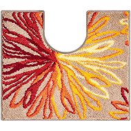 GRUND Art 50 × 60 cm, orange-beige - Toilet Mat