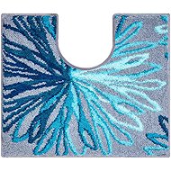 GRUND Art 50 × 60 cm, turquoise grey - Toilet Mat