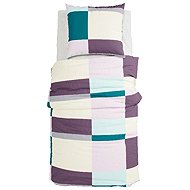 GRUND Bedding BLOCCA dark purple - Bed Linen
