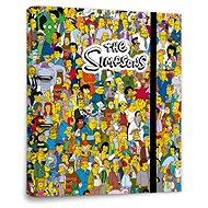 GRUPO ERIK The Simpsons: Characters A4, 70 mm, 2-ring - Arch Folder