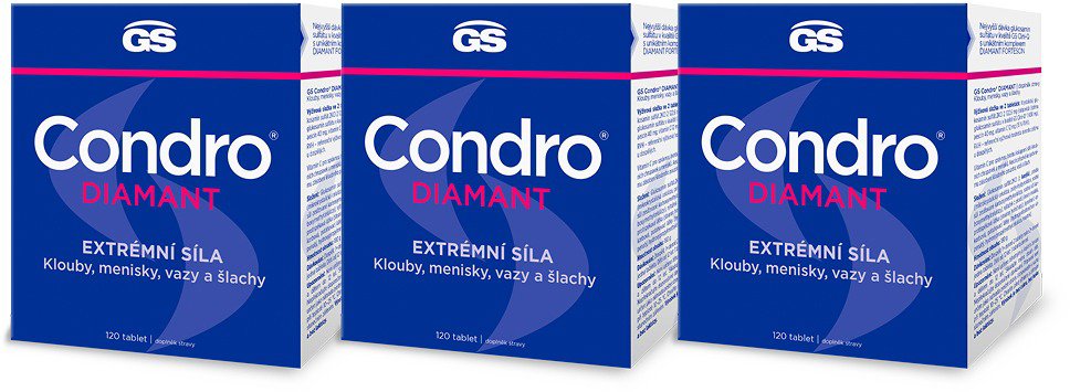 GS Condro Diamant, 3 x 120 tablets - Joint Nutrition