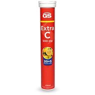 GS Extra C 500 citrón, 20 + 5 šumivých tabliet - Vitamín C