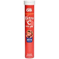 GS Extra C 500 Red Orange CZ/SK, 20+5 Effervescent Tablets - Vitamin C