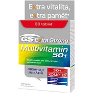 GS Extra Strong Multivitamin 50+ 2017 CZ/SK, 30 Tablets - Multivitamin
