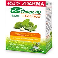 GS Ginkgo 40 + Gotu Kola CZ, 40 + 20 Tablets - Ginkgo Biloba