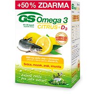 GS Omega 3 Citrus ČR/SK, 60+30 Capsules - Omega 3
