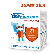 GS Superky Probiotics ČR/SK, 60+20 Capsules - Probiotics