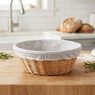 Kesper Knitted bread basket round 25 cm, plastic - Bread Basket