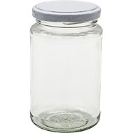 Gastro Set of 6 jars 370 ml, white lid - Canning Jar