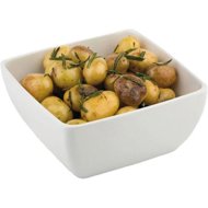 APS Pure 140 ml square melamine bowl, white - Small Bowl