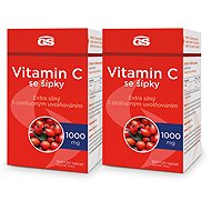 GS Vitamin C 1000 se šípky, 2 × 120 tablet - Vitamin C