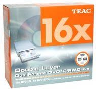 TEAC W516GBK - DVD±R 16x, DVD+R9 4x, DVD+RW 8x, DVD-RW 6x, interní Kit - DVD Burner