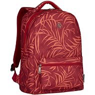 WENGER COLLEAGUE 16", piros páfrány minta - Laptop hátizsák