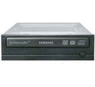 Samsung SH-S162A černá (black) - DVD±R 16x, DVD+R9 8x, DVD-R DL 6x, DVD+RW 8x, DVD-RW 6x, DVD-RAM 5x - DVD Burner