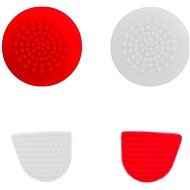 Gioteck Grips für PS4 - rot-weiß - Controller-Grips