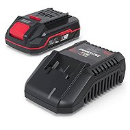 GÜDE Starter set charger + 2.0 Ah battery LGAP 18-3020 P - Charger and Spare Batteries