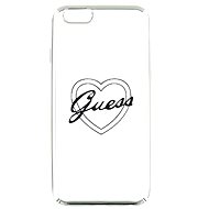 Guess Signature Heart Silver - Phone Cover