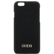 Guess Saffiano Black - Phone Cover