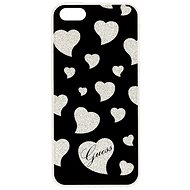 Guess Hearts Black - Phone Cover