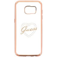 Guess Heart Rose Gold - Phone Cover
