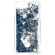 Guess Liquid Glitter Shine Blue - Phone Cover