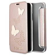Guess Studs and Sparkle Apple iPhone X-hez, Rose Gold - Mobiltelefon tok