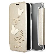 Guess Studs and Sparkle for Apple iPhone X Beige - Phone Case
