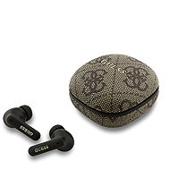 Guess PU 4G Script Logo ENC TWS Wireless headphones brown - Wireless Headphones