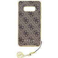 Guess Charms Hard Case 4G Brown for Samsung G970 Galaxy S10e - Phone Cover