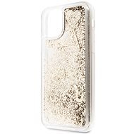 Guess Glitter Hearts for iPhone 11 Gold (EU Blister) - Phone Cover