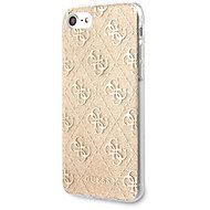 Guess Glitter 4G Solid iPhone 8/SE 2020 készülékhez Gold - Telefon tok