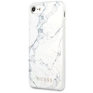 Guess Marble for iPhone 8/SE 2020, White - Phone Cover
