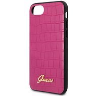 Guess Croco na iPhone 8/SE 2020 Pink - Kryt na mobil