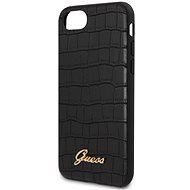 Guess Croco iPhone 8/SE 2020 készülékhez Black - Telefon tok