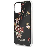 Guess Flower Shiny N.4 for iPhone 11 Pro, Black - Phone Cover